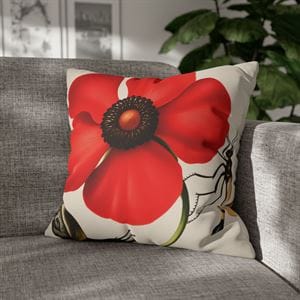 Terrestrial mollusk, poppy anemone, and crane fly