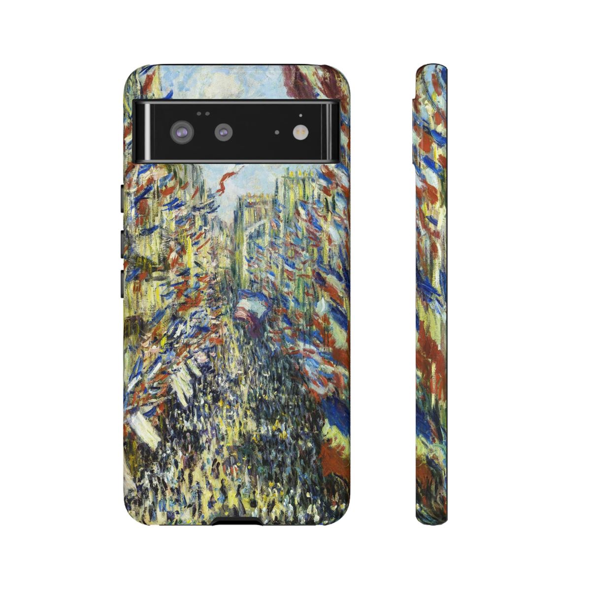 Monet The Rue Montorgueil In Paris Google Pixel Cases