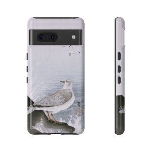 Ohara Koson Japanese Woodblock Seagull On Shore Rock - Google Pixel Cases