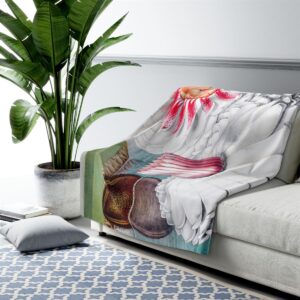 The Great Water Lily - Sherpa Fleece Blanket 2
