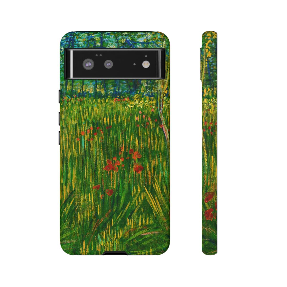 Van Gogh Woman In Garden Google Pixel Cases