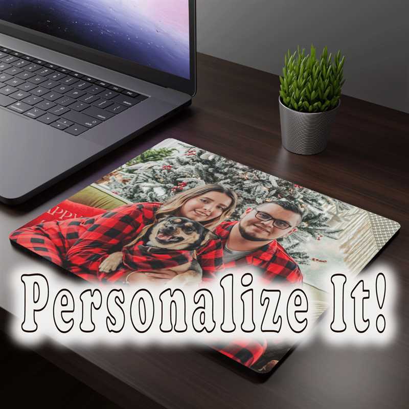 Personalize It! Upload Your Image - Rectangular Mouse Pad 1 Personalize It! Upload Your Image - Rectangular Mouse Pad