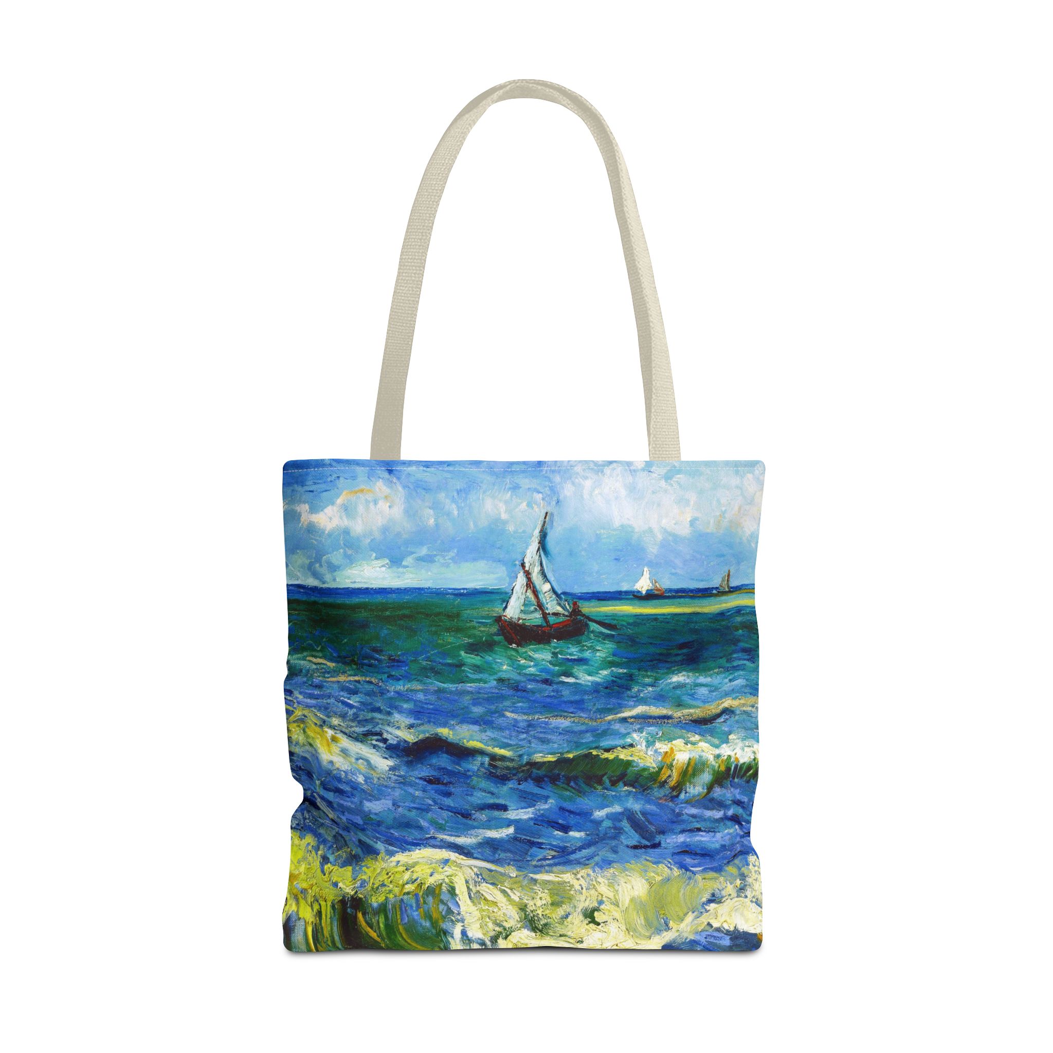 Van Gogh The Sea At Les Sintes-Maries-de-la-Mer Tote Bag