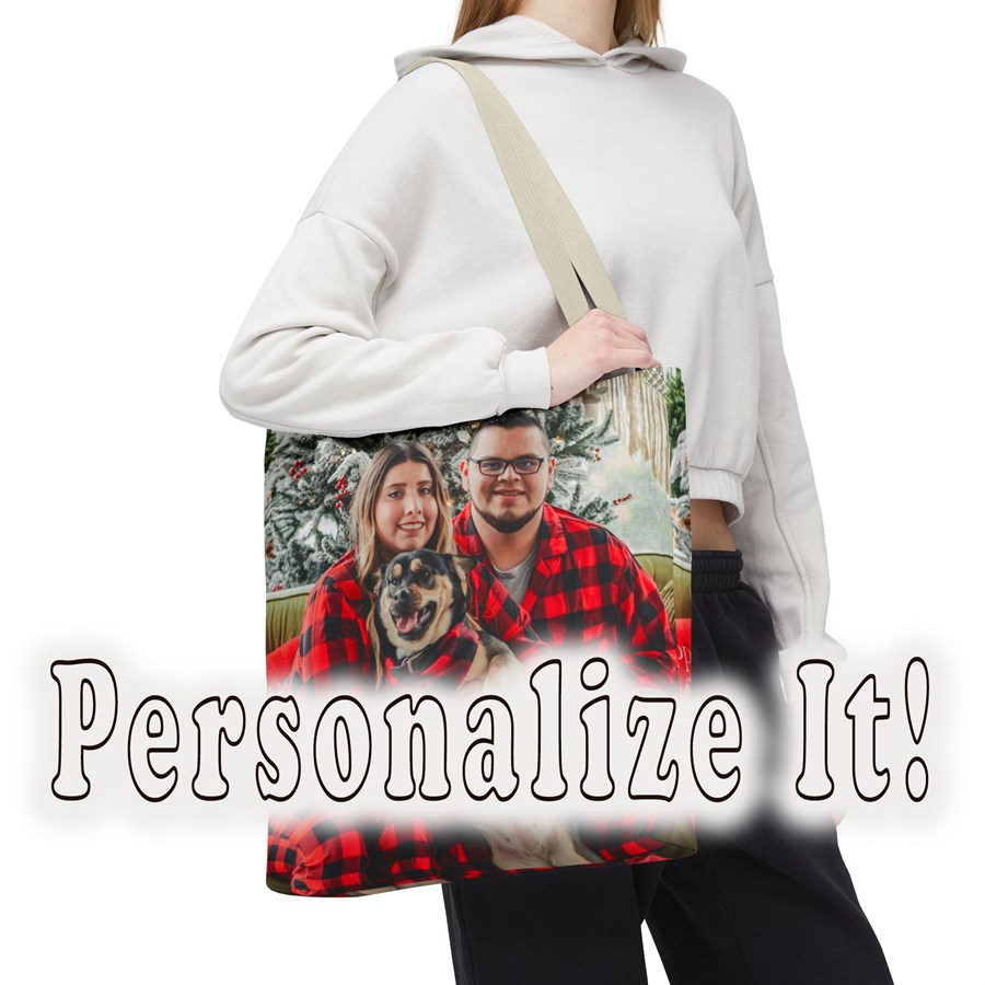 Personalize it!  Upload Your Image - Tote Bag - Image 2