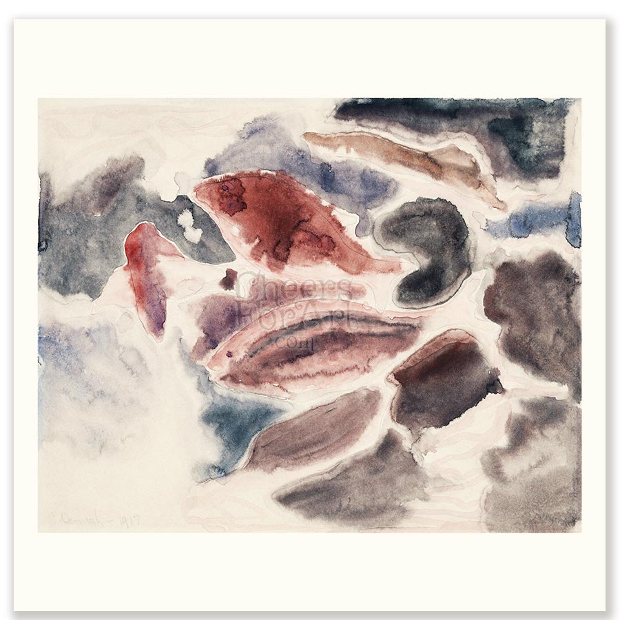 Charles Demuth Fish Set - Art Print 2 Charles Demuth Fish Set - Art Print - Image 2