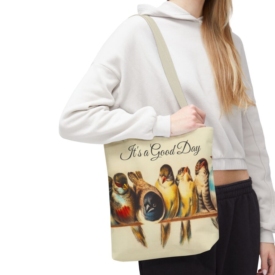 Hector Giacomelli A Perch Of Birds Tote Bag d15-a - Image 4