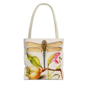 Georg Bocksay Dragonfly & Pear. Tote Bag