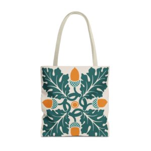 Flower & Foliage Pattern In Multicolor Tote Bag
