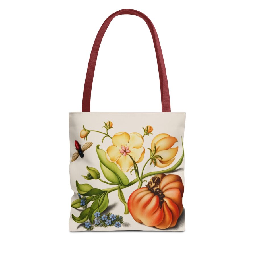 Georg Bocskay Forget-Me-Not & Tomato Tote Bag 3 Georg Bocskay Forget-Me-Not & Tomato Tote Bag - Image 3