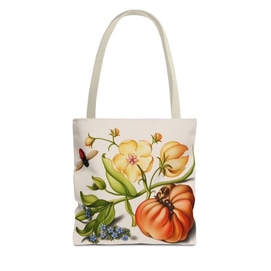 Georg Bocskay Forget-Me-Not & Tomato Tote Bag 1 Georg Bocskay Forget-Me-Not & Tomato Tote Bag