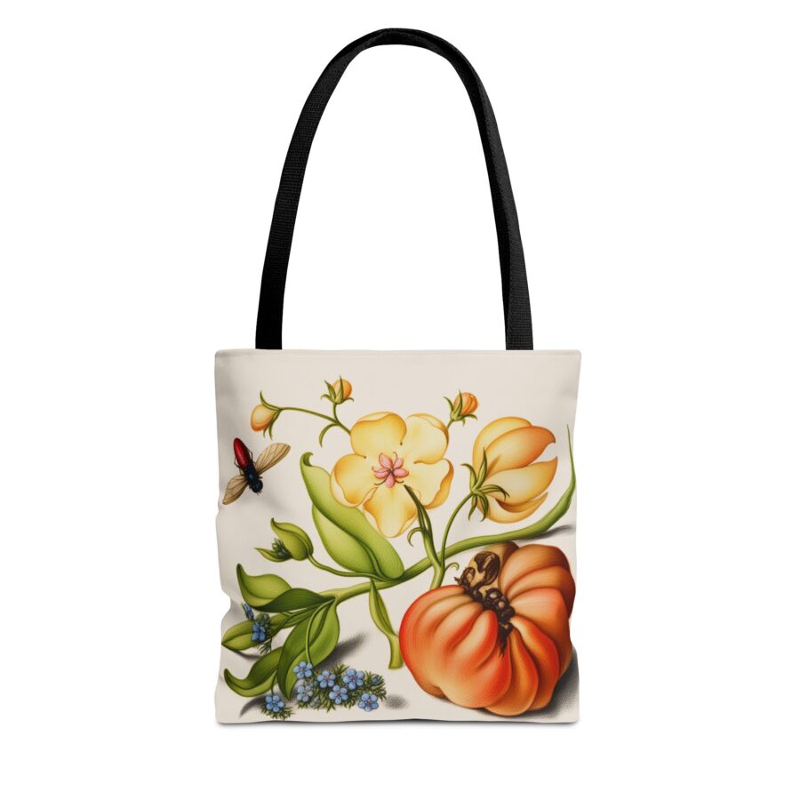 Georg Bocskay Forget-Me-Not & Tomato Tote Bag 4 Georg Bocskay Forget-Me-Not & Tomato Tote Bag - Image 4