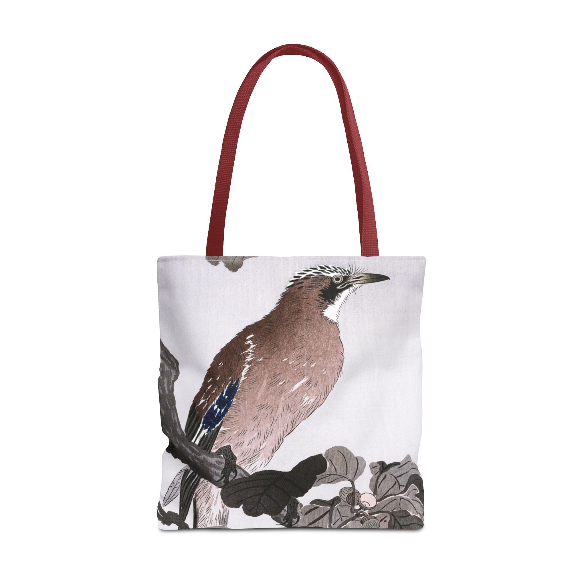 Japanese Ohara Koson Jay On Oak Tree  Tote Bag - Image 4