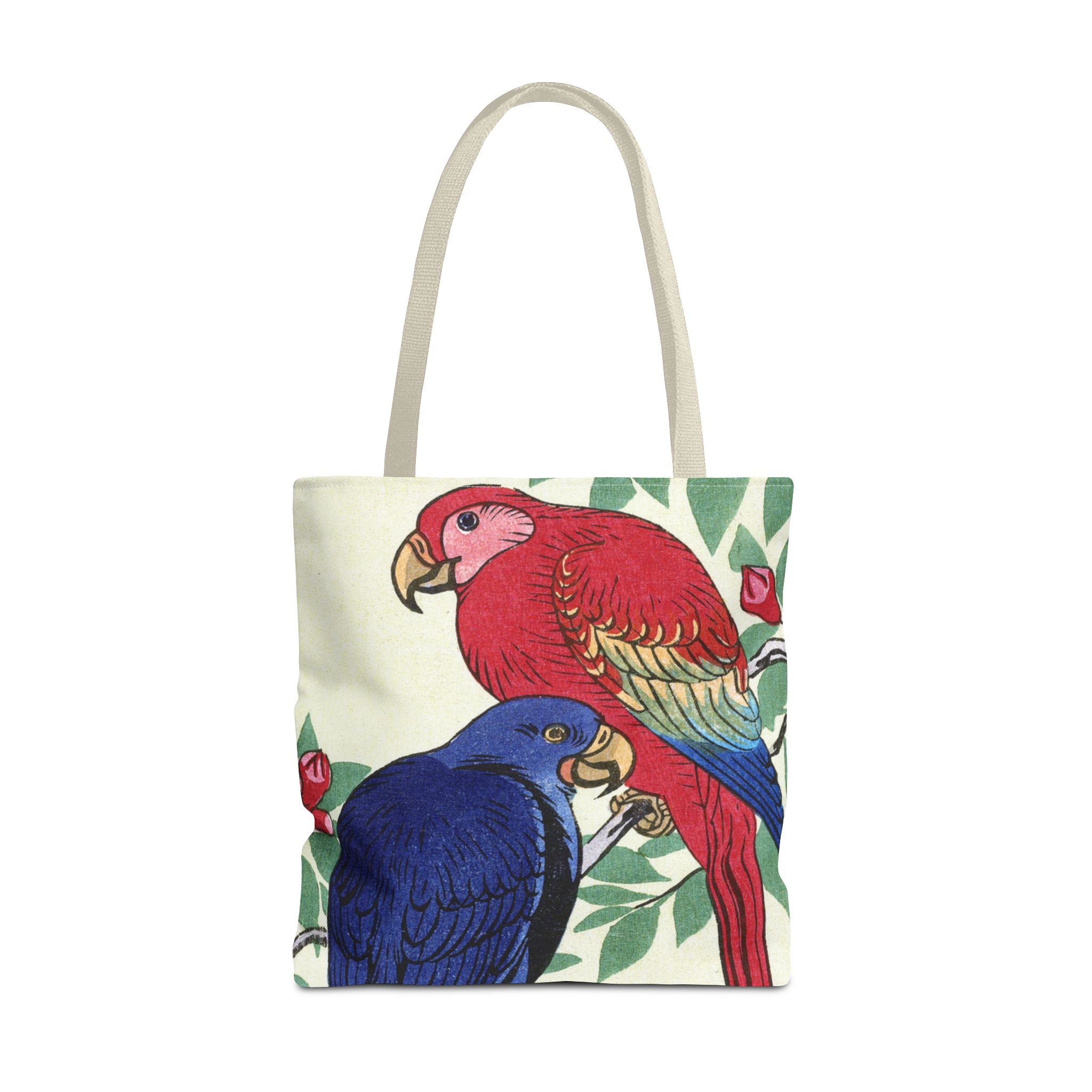 Japanese Ohara Koson Two Parrots Tote Bag