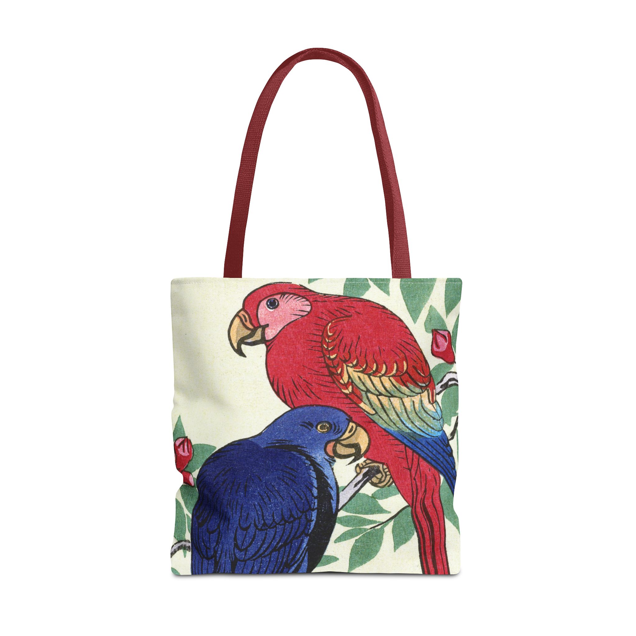 Japanese Ohara Koson Two Parrots Tote Bag - Image 4