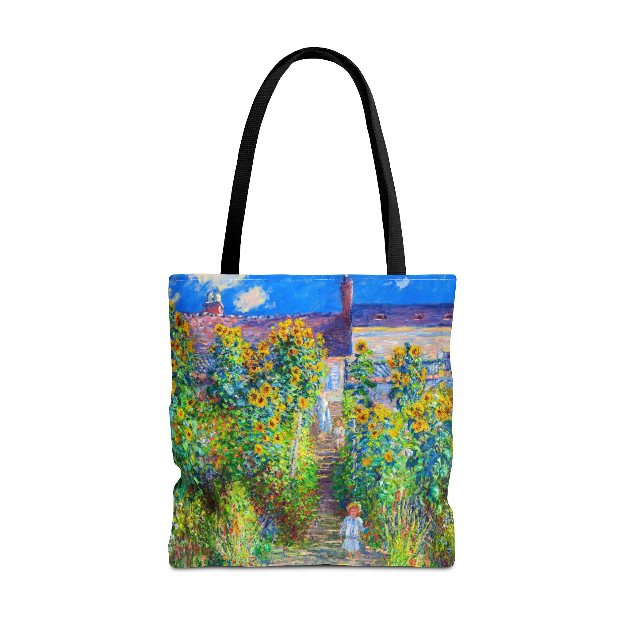 Monet Garden At Vétheuil Tote Bag - Image 3