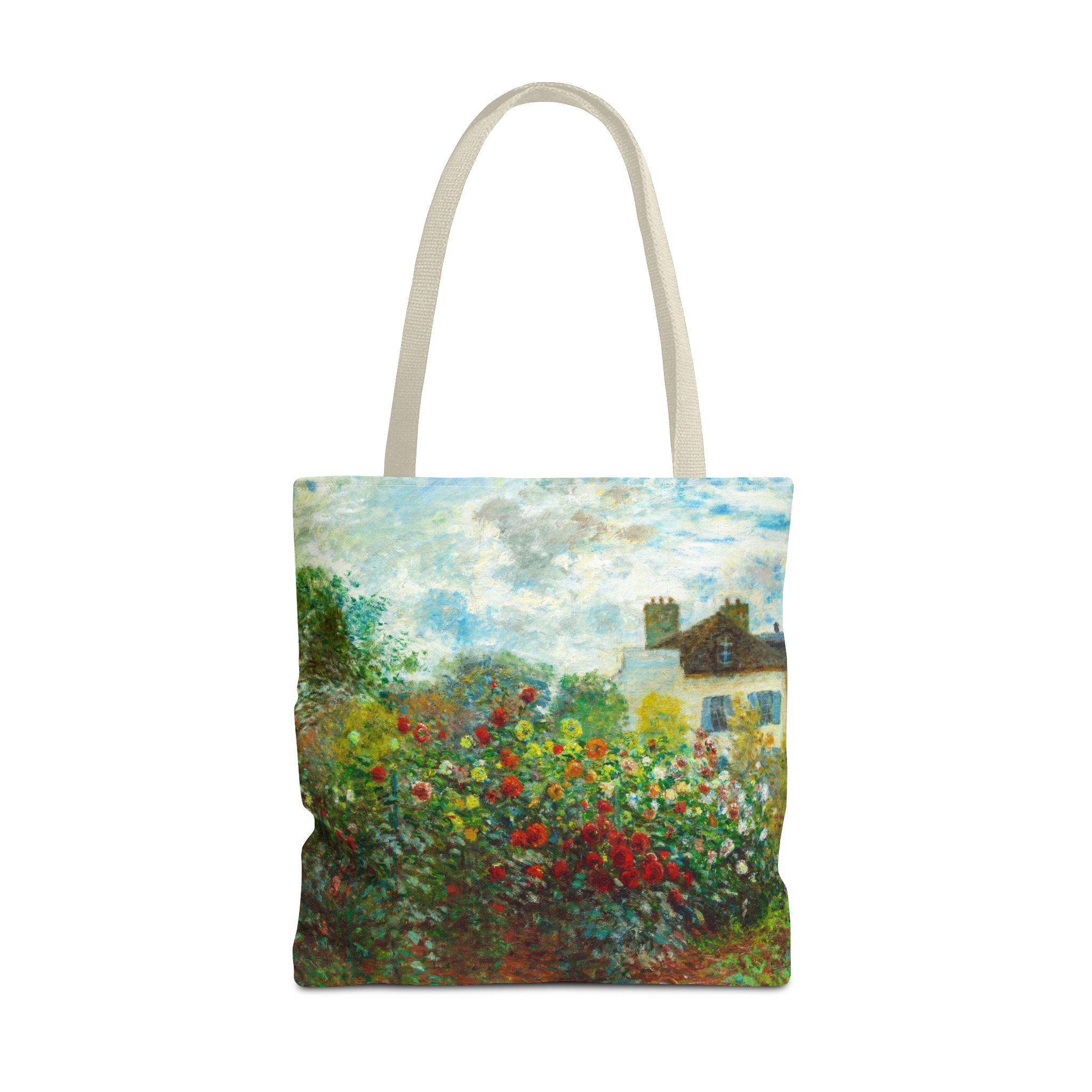 Monet Garden In Argenteuil  Tote Bag