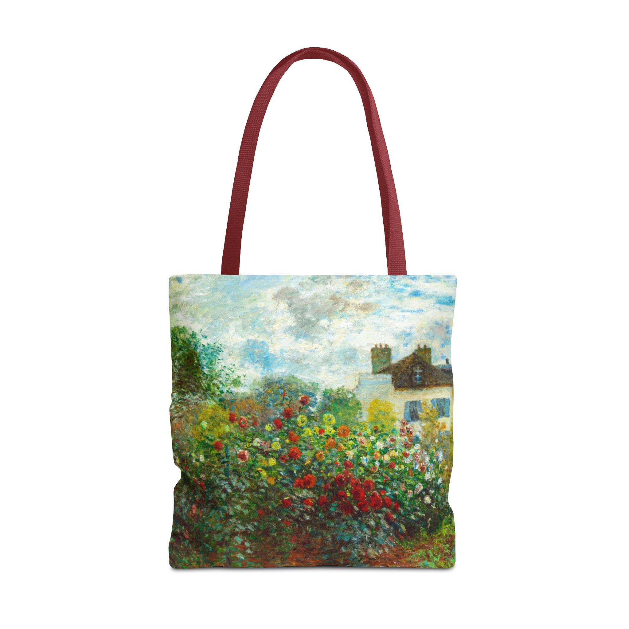 Monet Garden In Argenteuil  Tote Bag - Image 4