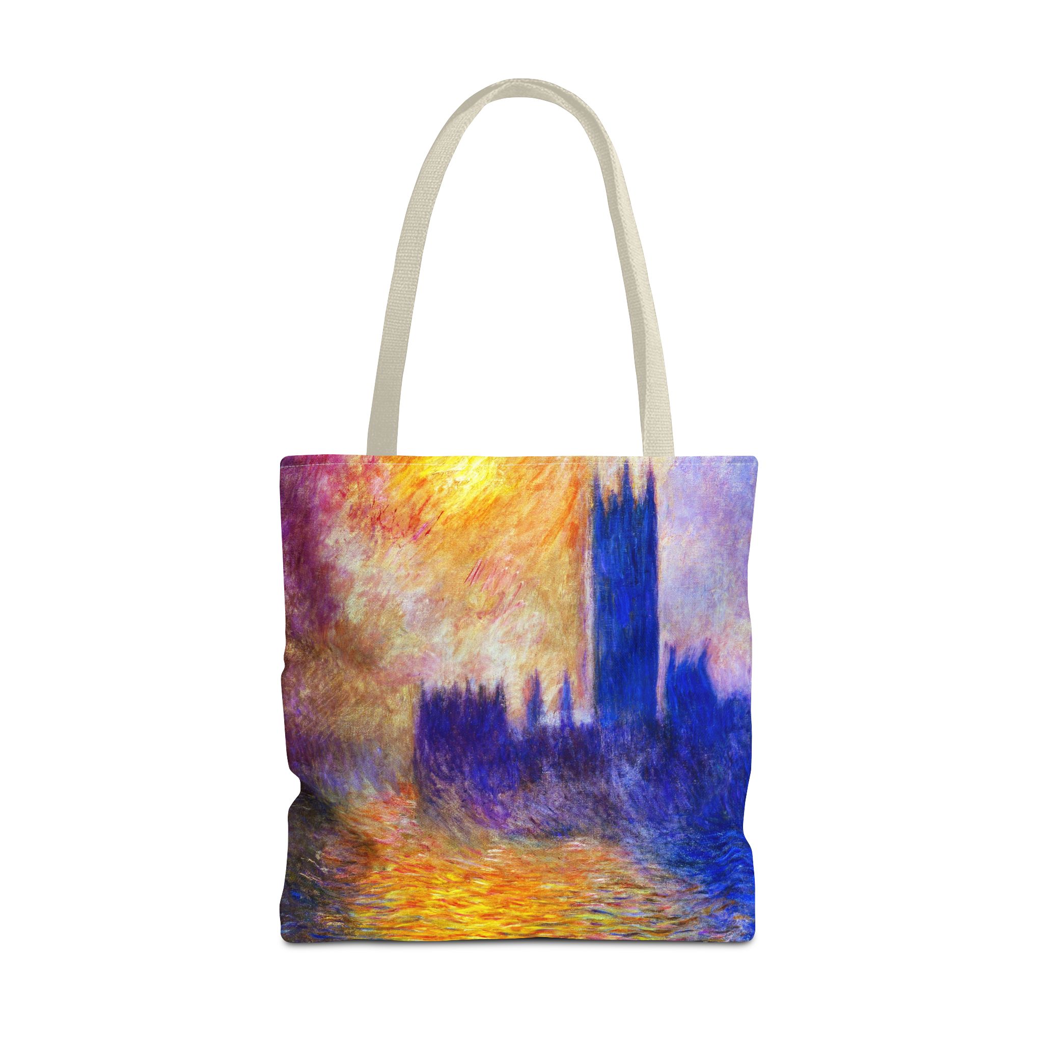 Monet House Of Parliament Tote Bag