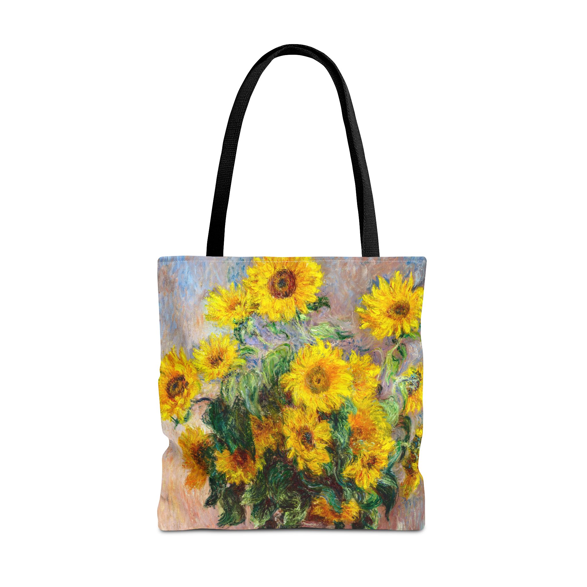 Monet Sunflowers in Vase Tote Bag - Image 3