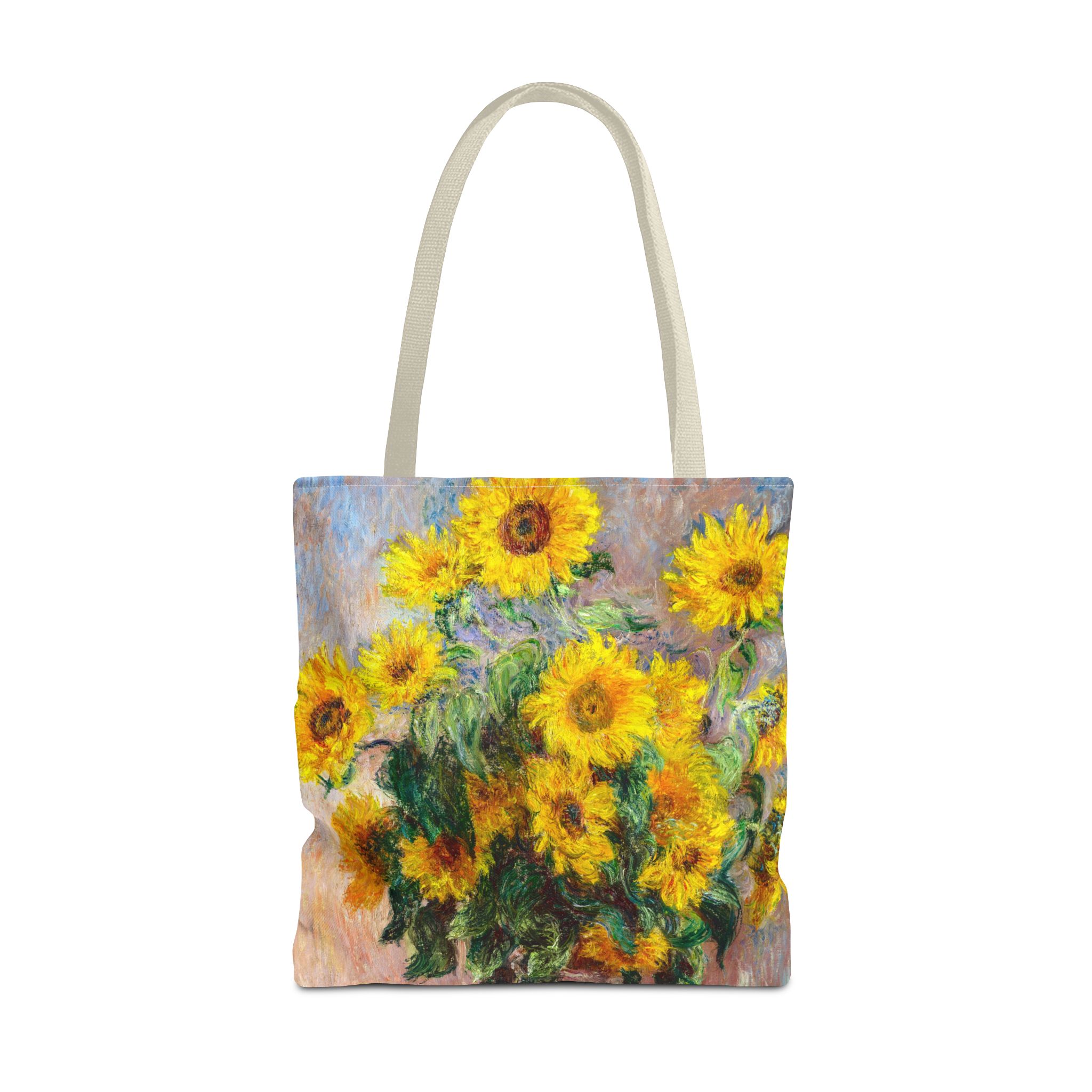 Monet Sunflowers in Vase Tote Bag