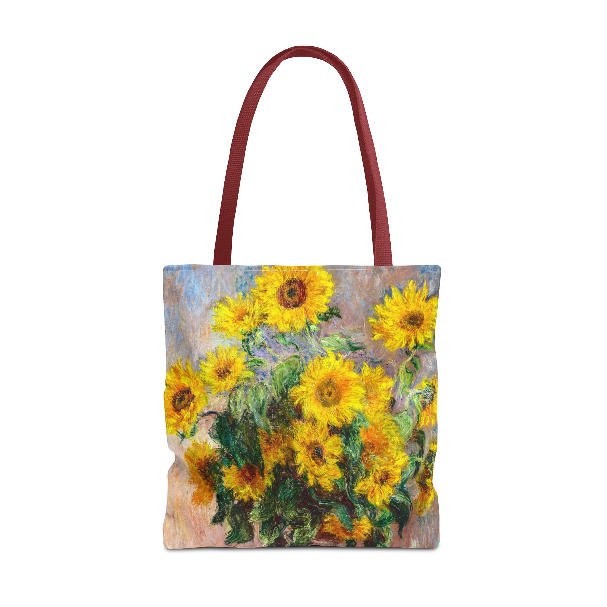 Monet Sunflowers in Vase Tote Bag - Image 4