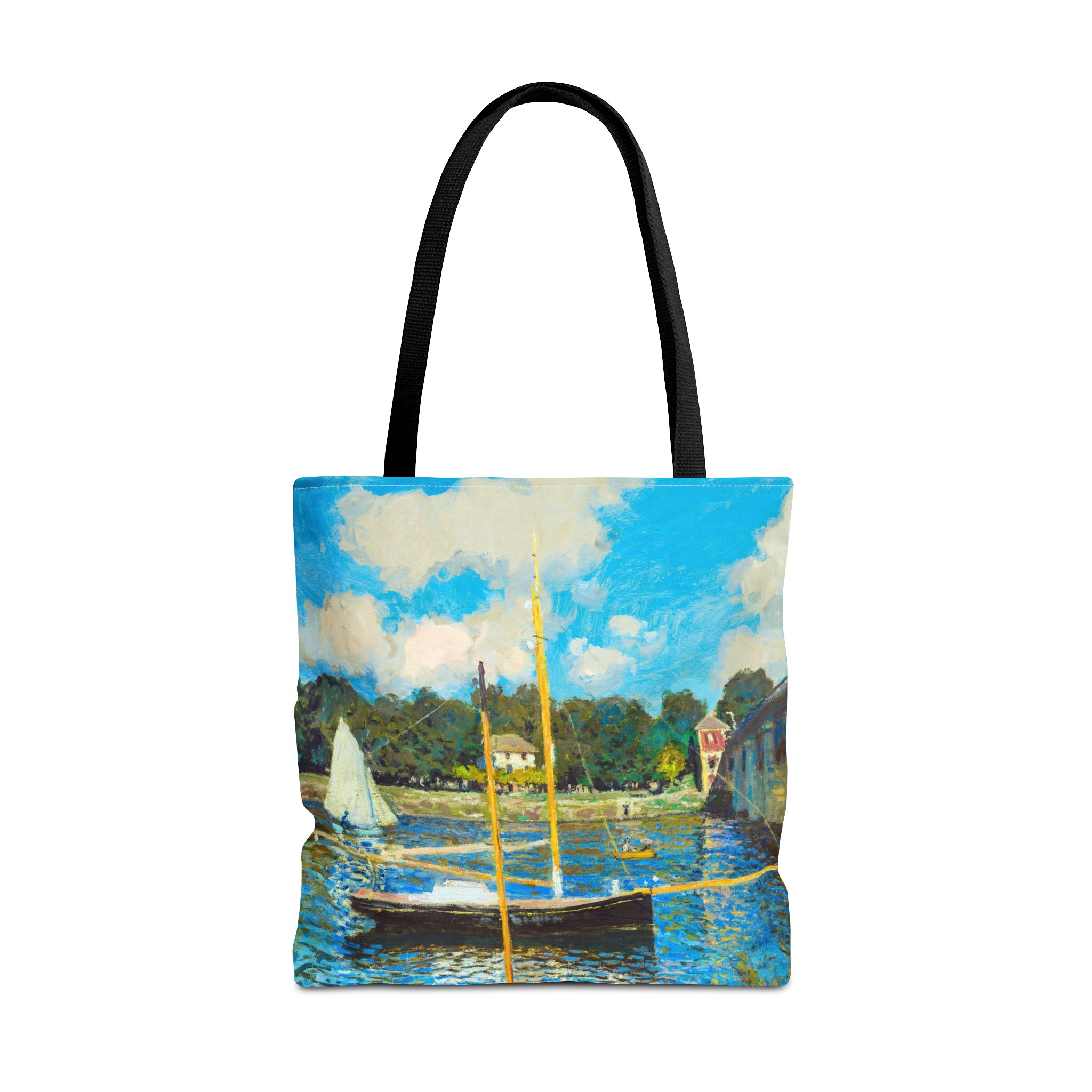 Monet The Bridge At Argenteuil Tote Bag - Image 3