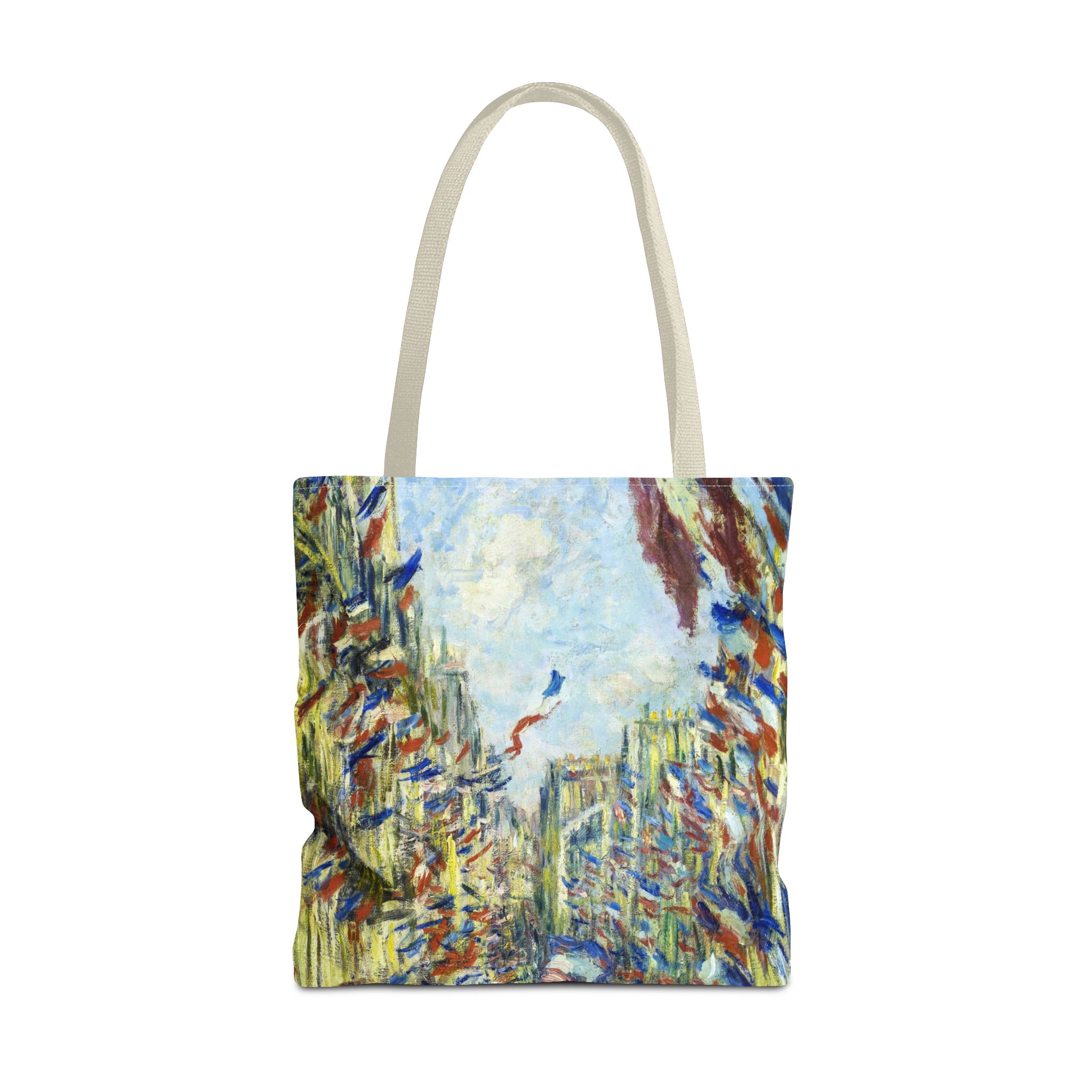 Monet The Rue Montorgueil In Paris Tote Bag 1 Monet The Rue Montorgueil In Paris Tote Bag