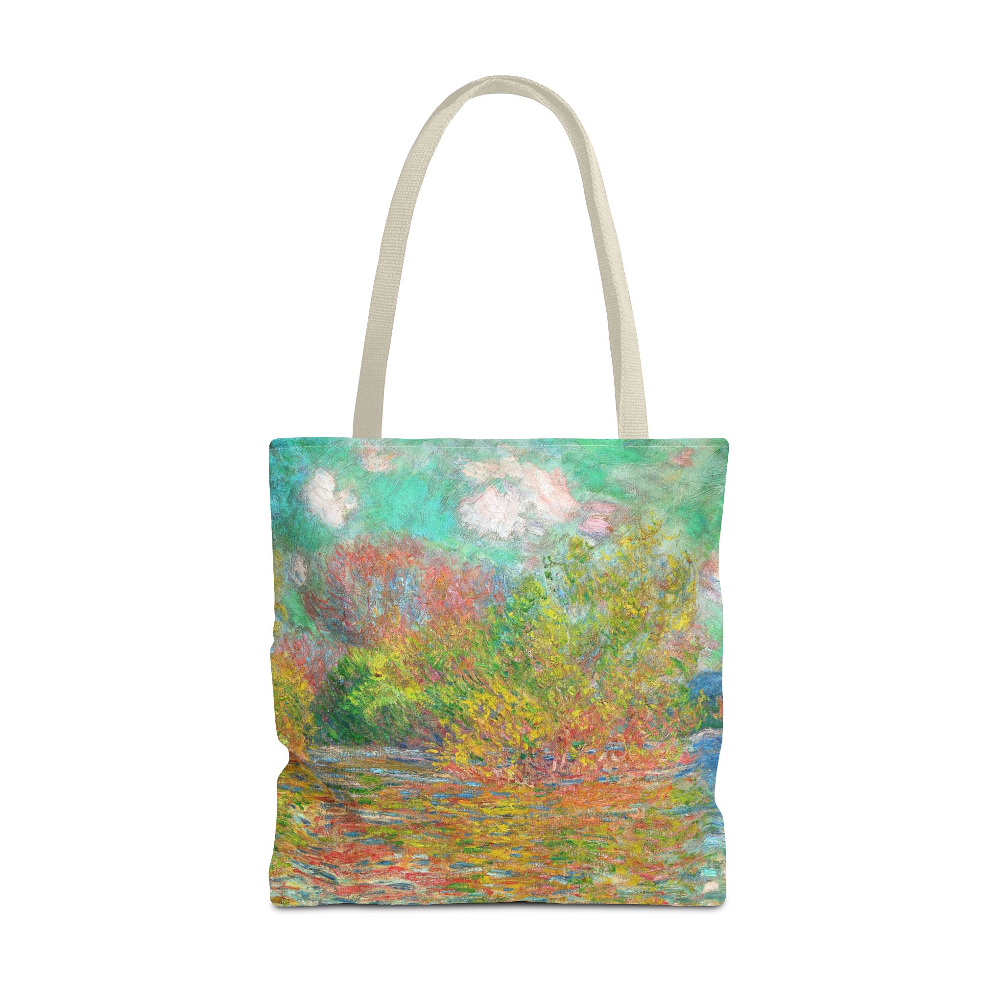 Monet The Seine Near Giverny Tote Bag