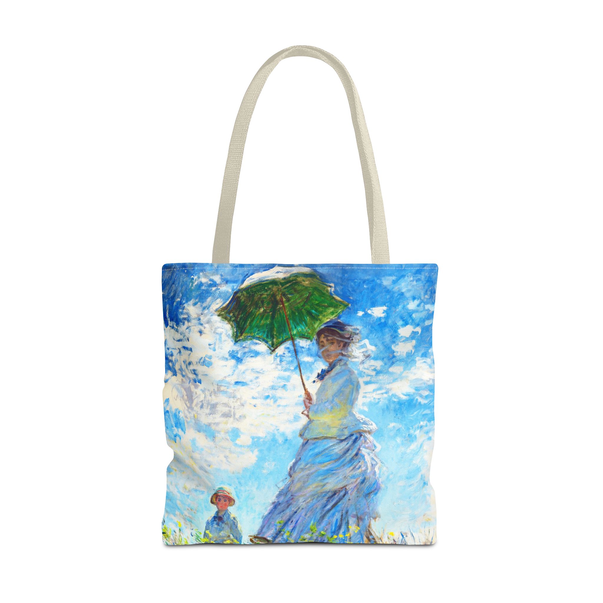 Monet Woman With Parasol Tote Bag 1 Monet Woman With Parasol Tote Bag
