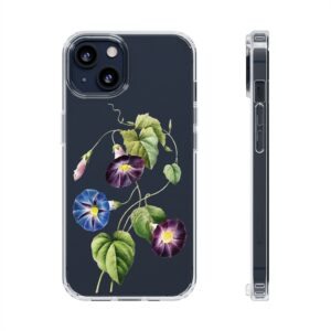Morning Glory Clear iPhone Case