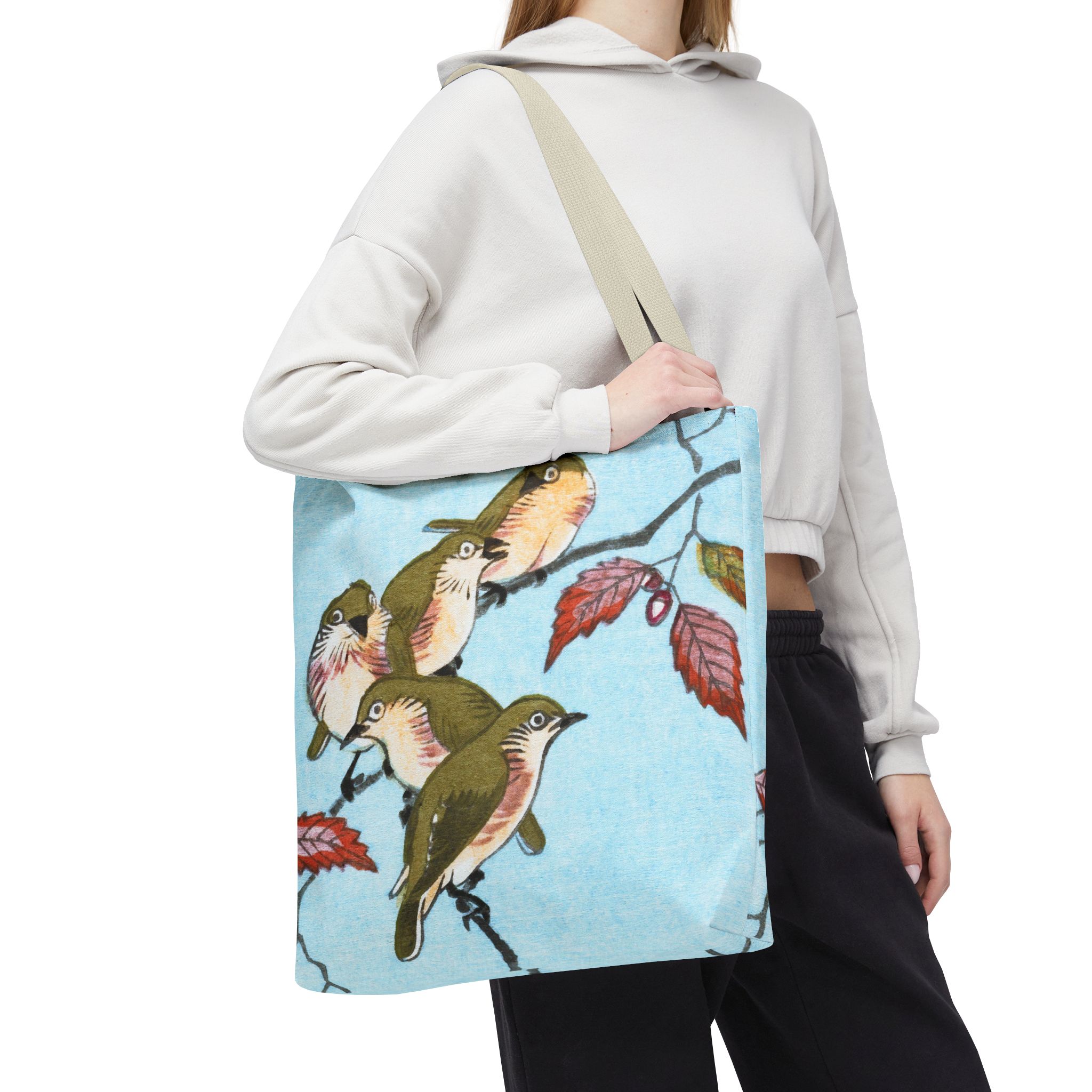 Ohara Koson Birds On Branch Tote Bag 2 Ohara Koson Birds On Branch Tote Bag - Image 2