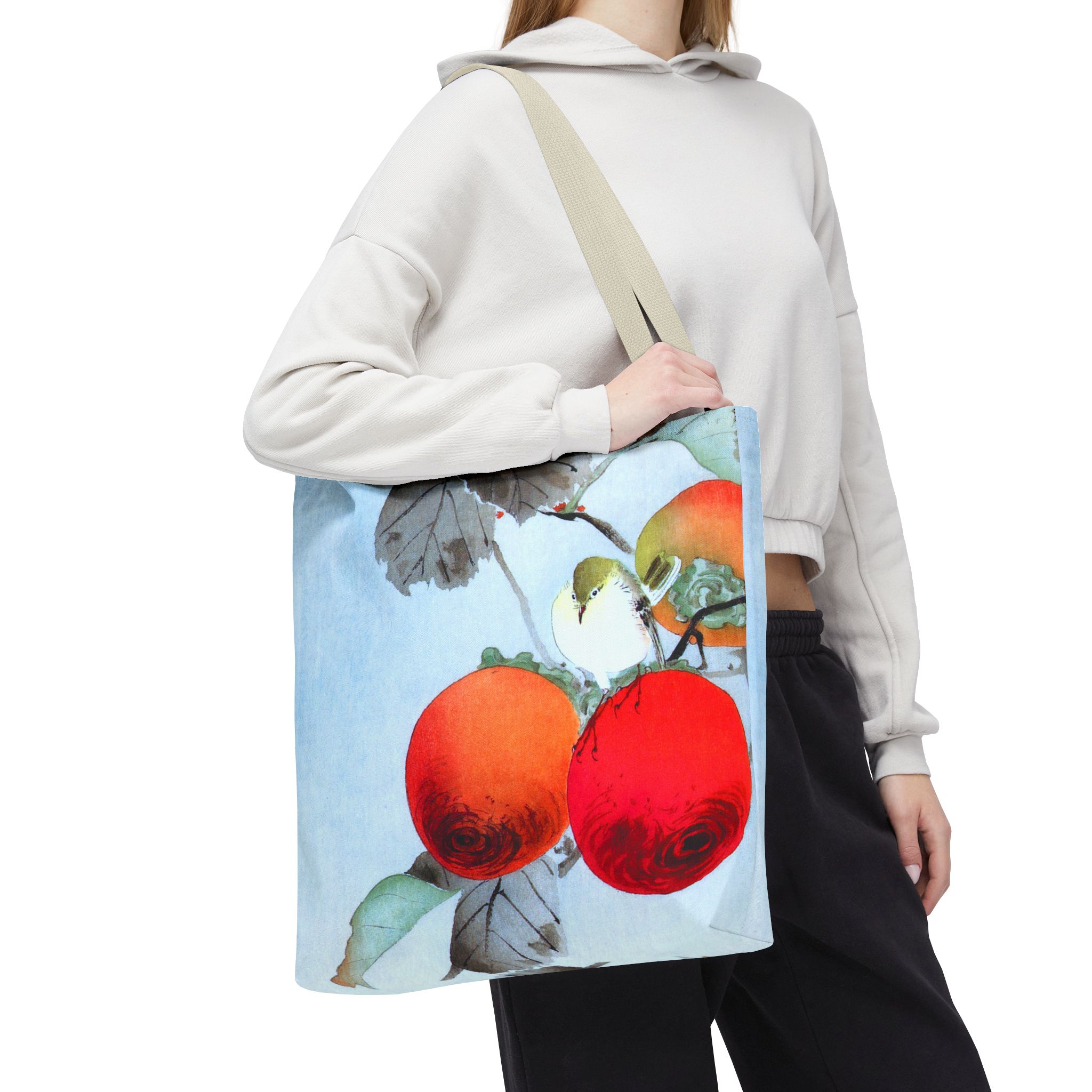 Ohara Koson Birds & Persimmons Tote Bag - Image 2