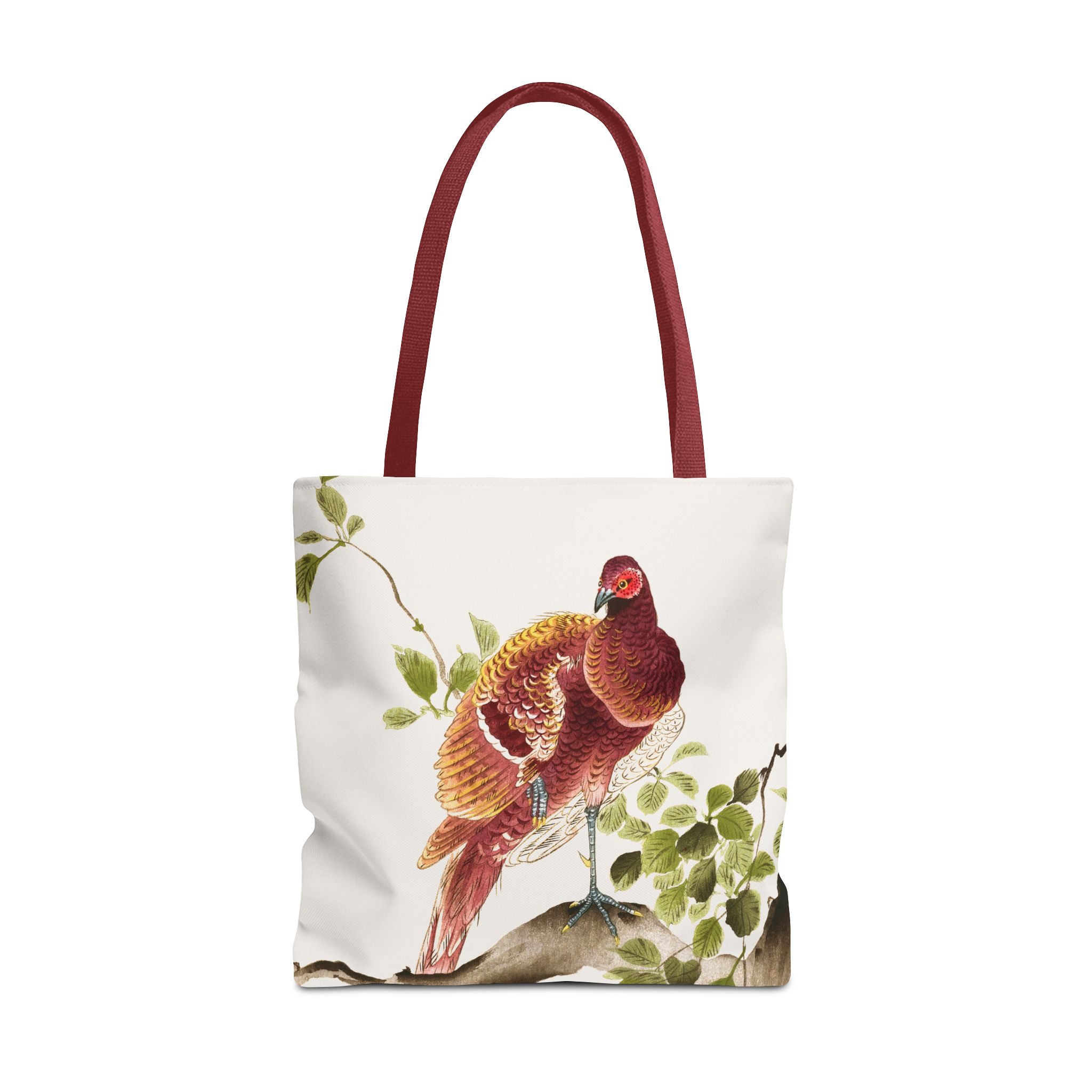 Ohara Koson Copper Pheasant On Branch Tote Bag - Image 4