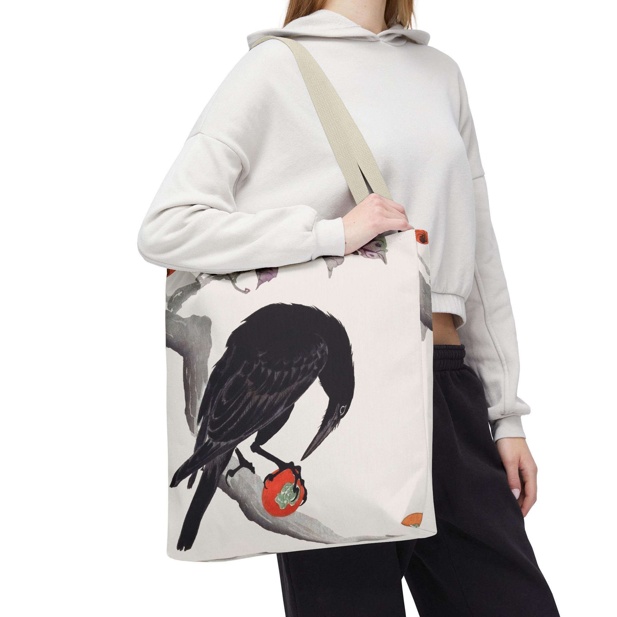 Ohara Koson Crow On Branch Tote Bag - Image 2