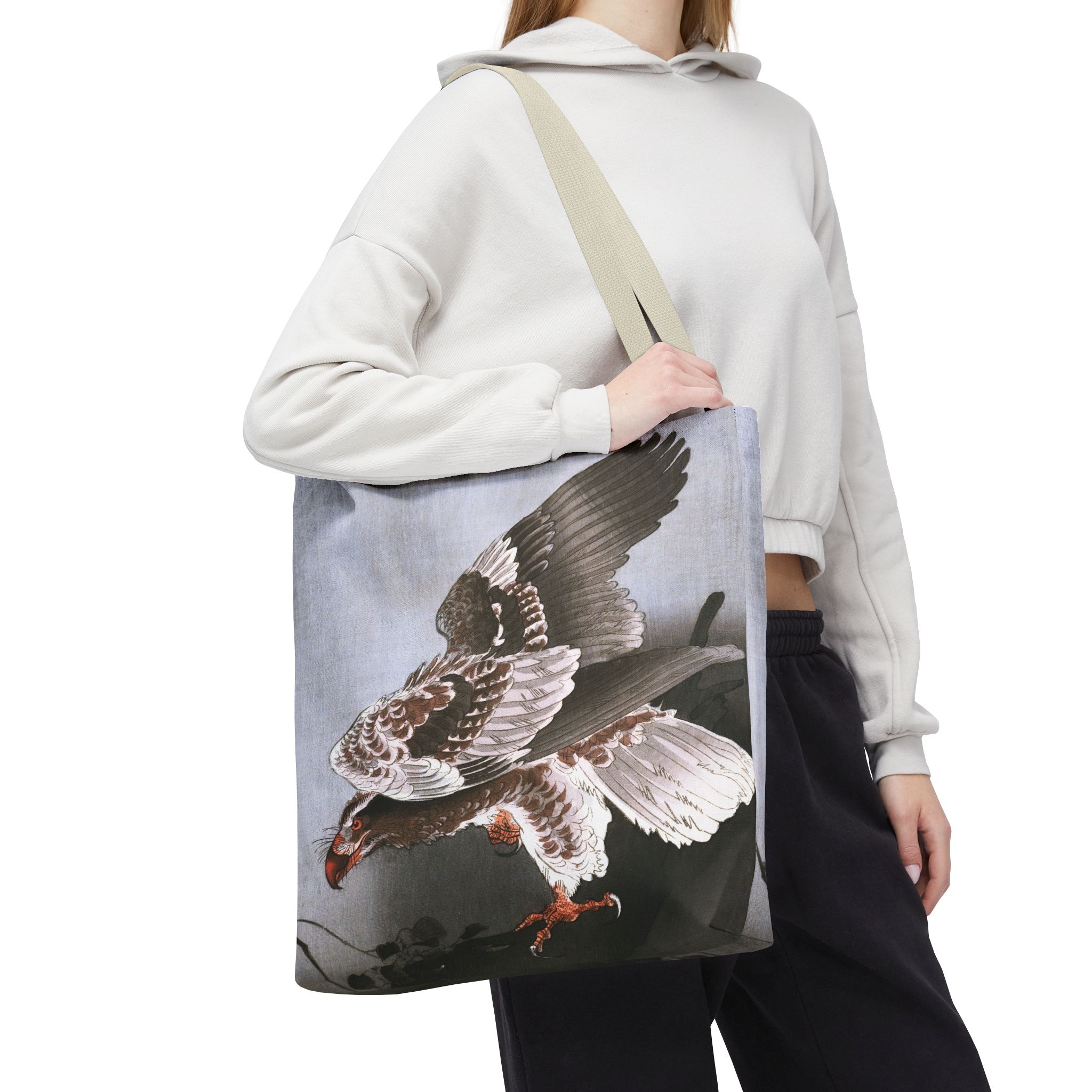 Ohara Koson Eagle Preying Tote Bag - Image 2