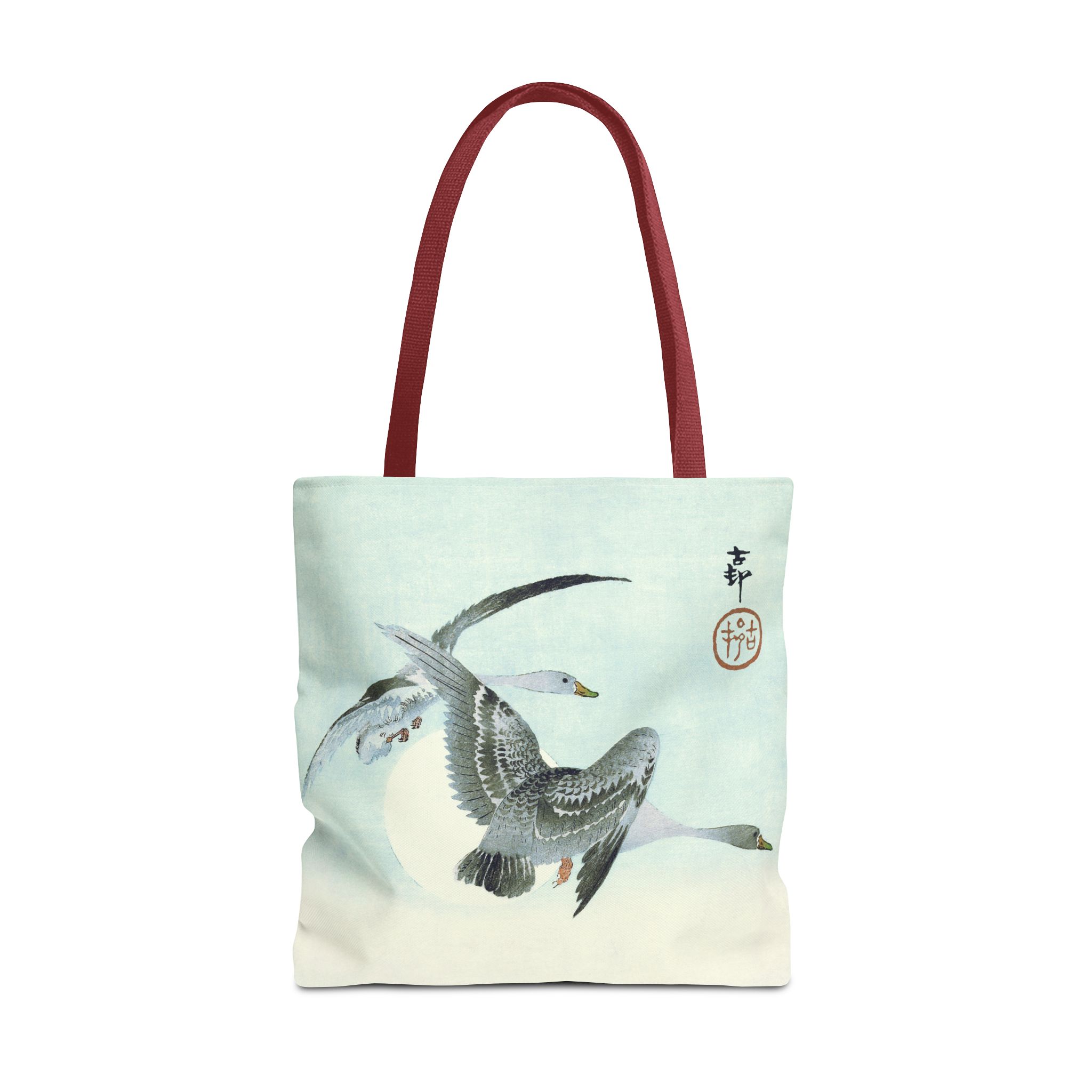 Ohara Koson Geese And Full Moon Tote Bag - Image 4