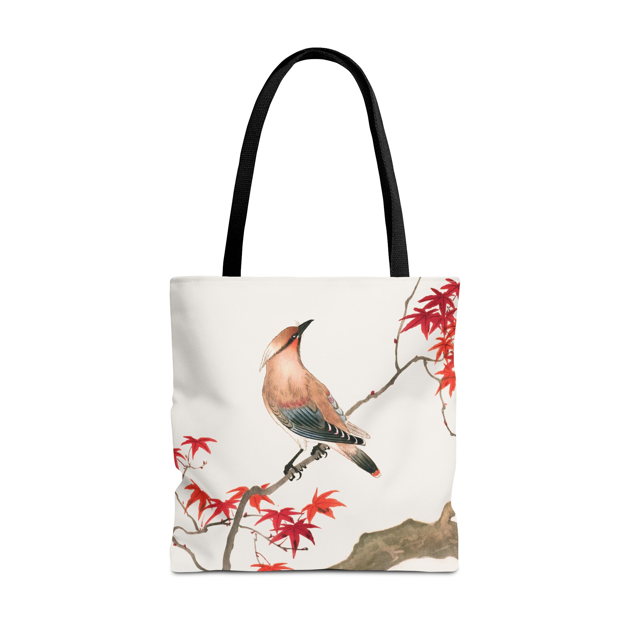 Ohara Koson Japanese Plague Bird On Maple Branch Tote Bag - Image 3
