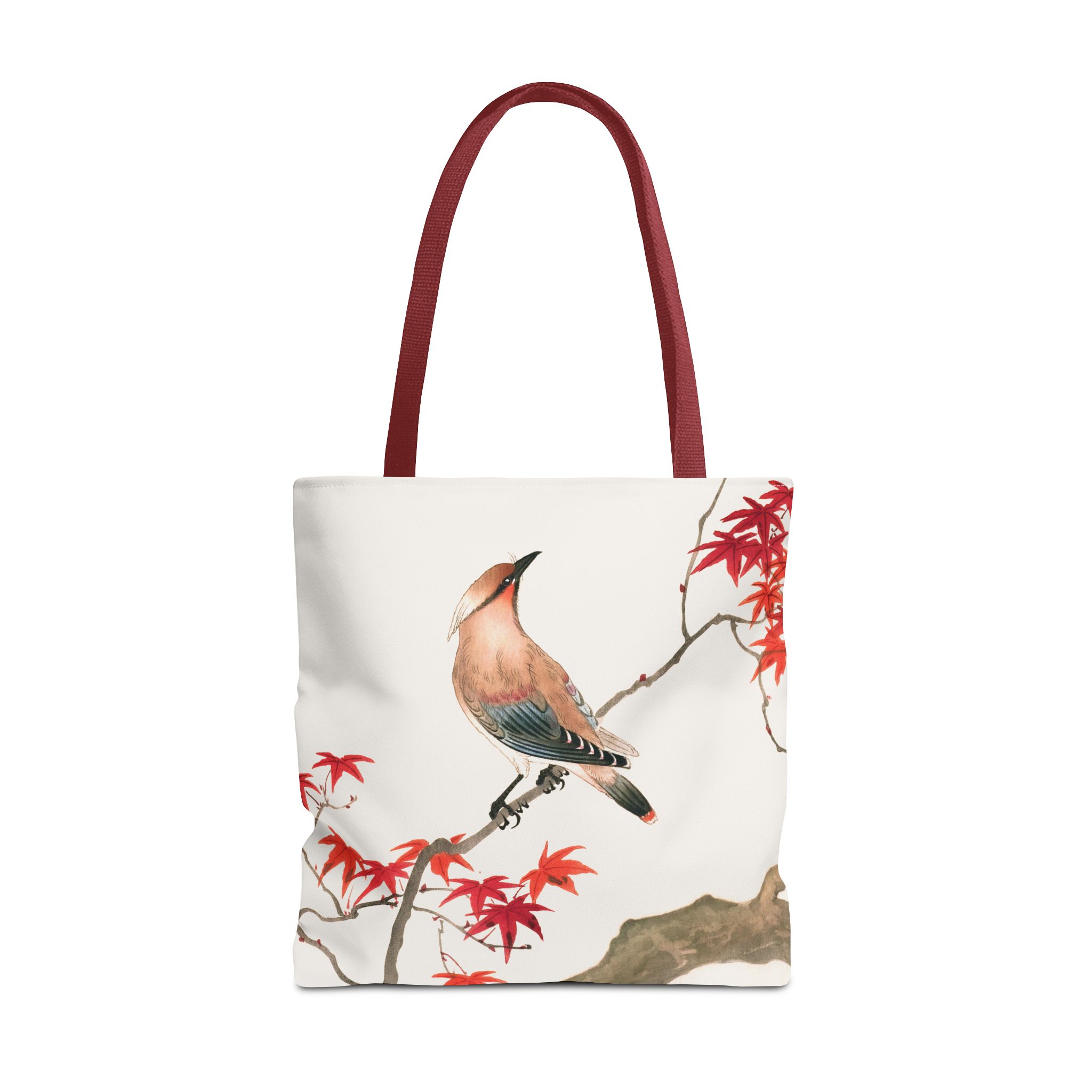 Ohara Koson Japanese Plague Bird On Maple Branch Tote Bag - Image 4