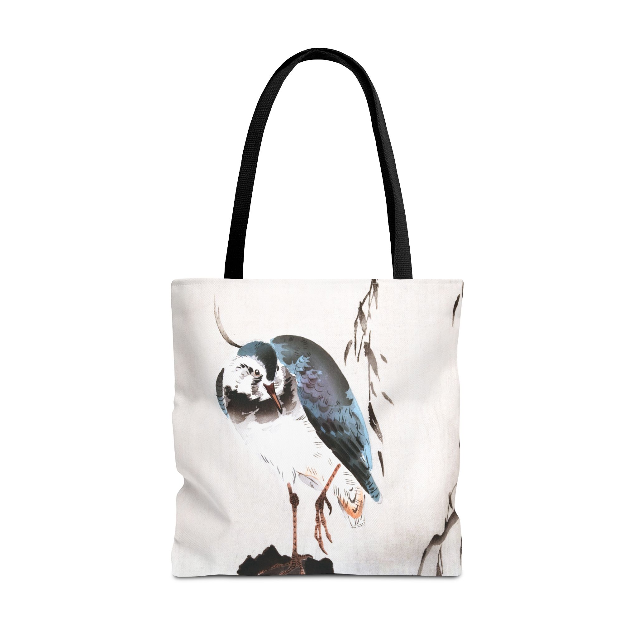 Ohara Koson Lapwing On Tree Stump Tote Bag - Image 3
