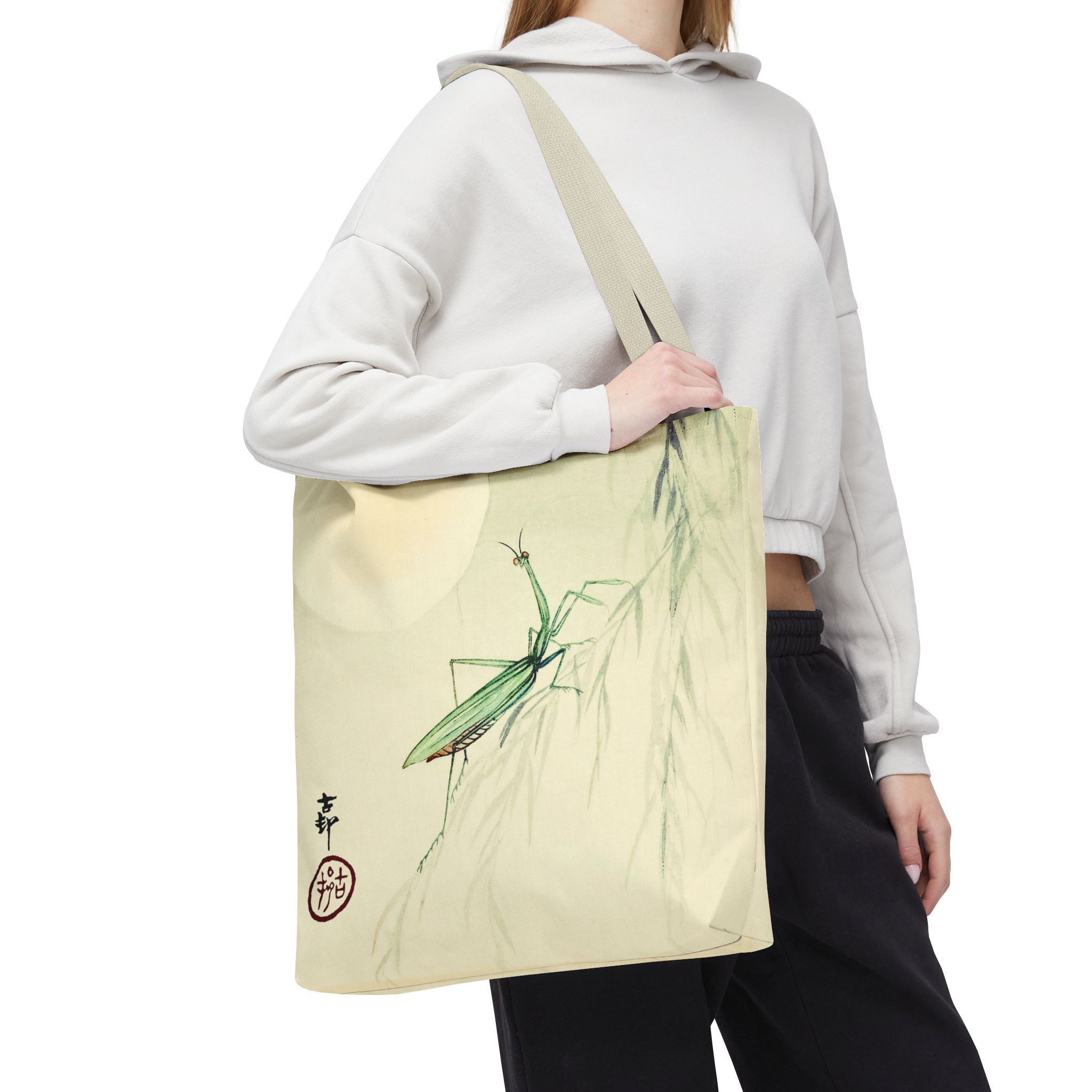 Ohara Koson Mantis In Full Moon Tote Bag - Image 2