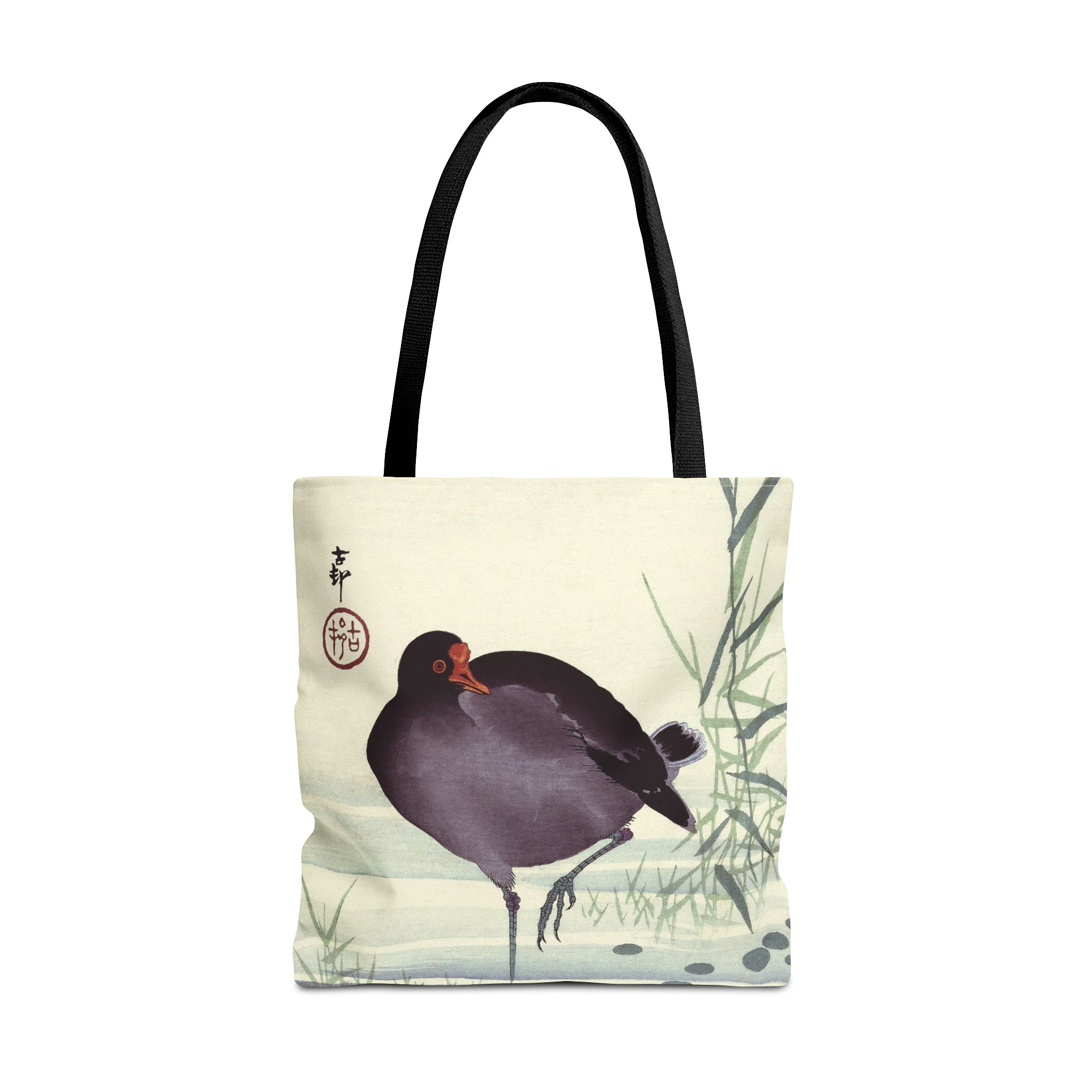 Ohara Koson Moorhen In Water Tote Bag 3 Ohara Koson Moorhen In Water Tote Bag - Image 3