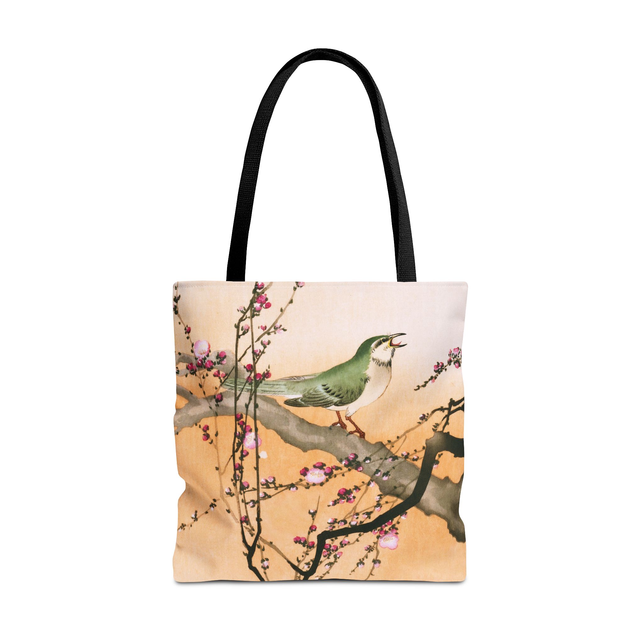 Ohara Koson Songbird On Blossom Branch Tote Bag - Image 3
