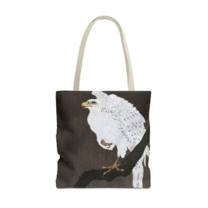 Ohara Koson White Eagle On Branch Tote Bag