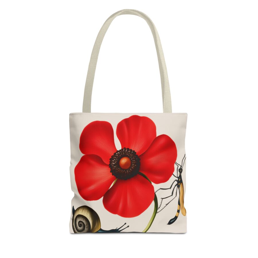 Georg Bocksay Poppy Anemone Tote Bag 1 Georg Bocksay Poppy Anemone Tote Bag