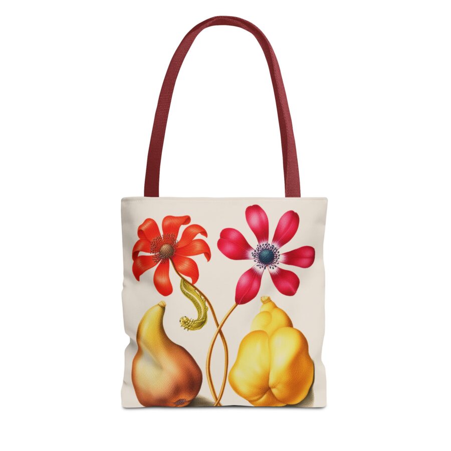 Georg Bocksay Poppy Anemones & Fig Tote Bag 3 Georg Bocksay Poppy Anemones & Fig Tote Bag - Image 3