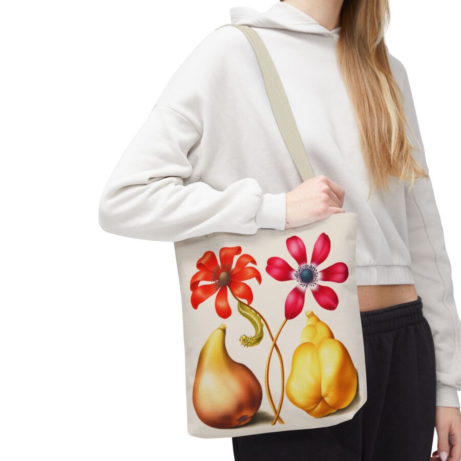 Georg Bocksay Poppy Anemones & Fig Tote Bag 2 Georg Bocksay Poppy Anemones & Fig Tote Bag - Image 2