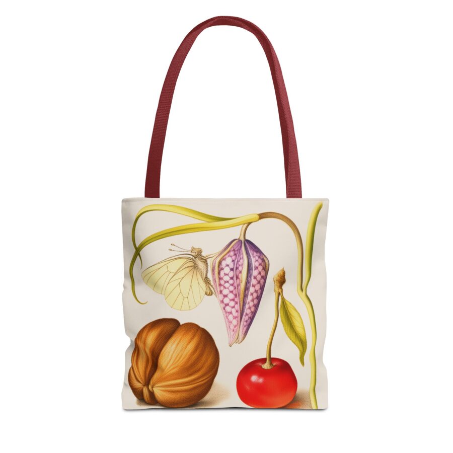 Georg Bocskay English Walnut & Sweet Cherry Tote Bag 3 Georg Bocskay English Walnut & Sweet Cherry Tote Bag - Image 3