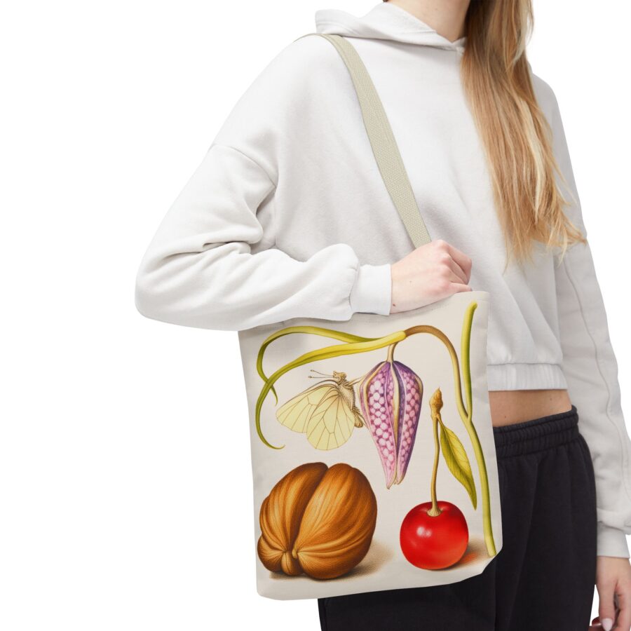 Georg Bocskay English Walnut & Sweet Cherry Tote Bag 2 Georg Bocskay English Walnut & Sweet Cherry Tote Bag - Image 2