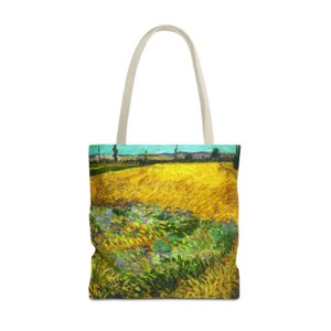 Van Gogh Grass Field Tote Bag