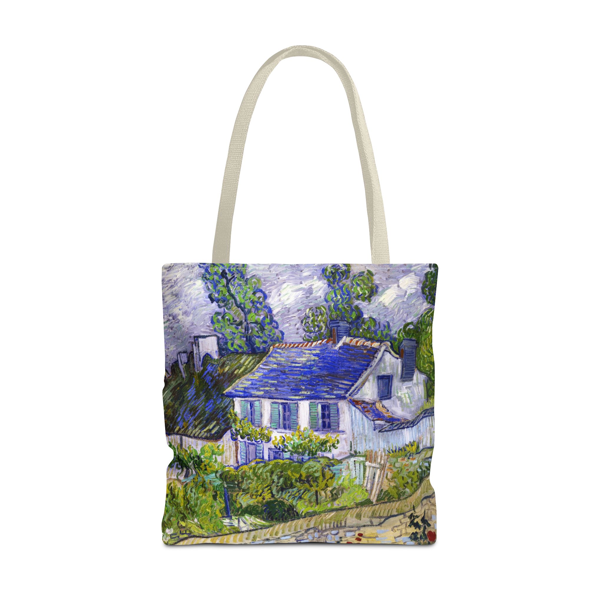 Van Gogh Houses At Auvers Tote Bag 1 Van Gogh Houses At Auvers Tote Bag